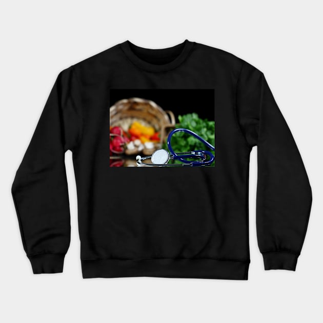 Health and wellness Crewneck Sweatshirt by ikshvaku